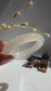 Natural Agate Bangle Soft Blush Elegance