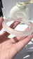 Natural Agate Bangle – Moonlit Silk