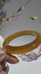 Golden Honey Glow Natural Agate Bangle
