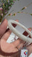White Glutinous Pure White Jade Bangle