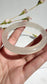 Natural Agate Bangle – Moonlit Silk