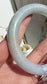 Tricolor Certified Natural Type A Myanmar Jadeite Jade Bangle