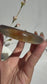 Natural Agate Bangle – Amber Dusk