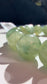 Natural Grade A Jadeite Jade Bracelet – Icy Green Floating Flower Jade