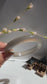 Natural Agate Bangle Soft Grey Serenity