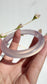 Natural Agate Bangle – Moonlit Silk