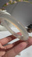 Natural Agate Bangle Ivory Glow