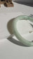 Certified White Grade A Jadeite Jade Bangle - Vòng Bạch Ngọc Lục Hoa Bay (MJJBa01)