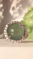 S925 Silver Jadeite Jade Ring