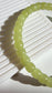 Natural Nephrite Jade Bracelet – Soft Lemon Yellow Jade