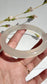 Natural Agate Bangle – Moonlit Silk