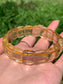 Gold Rutilated Quartz Bangle