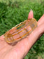 Gold Rutilated Quartz Bangle