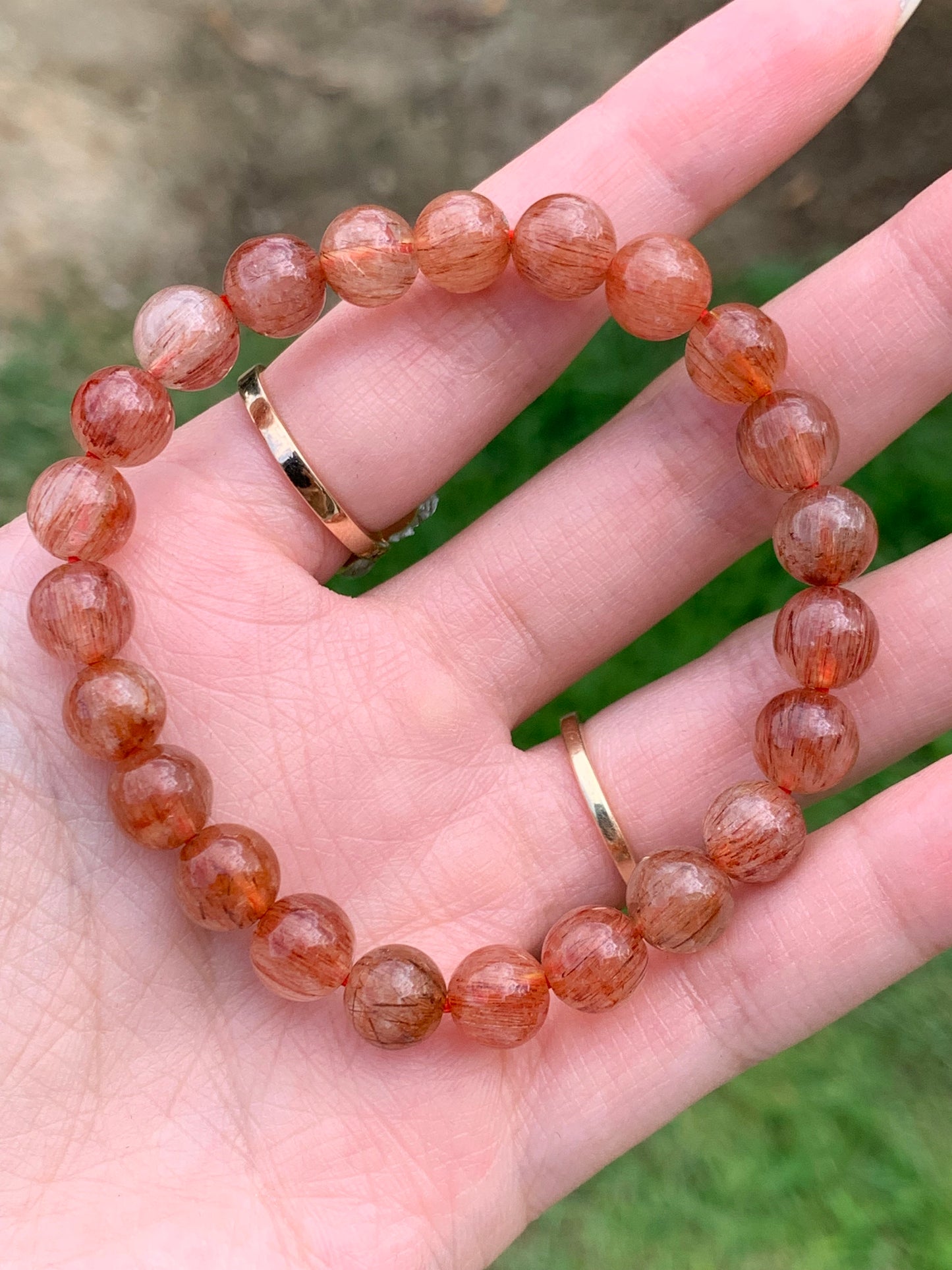 Red Rutilated Quartz