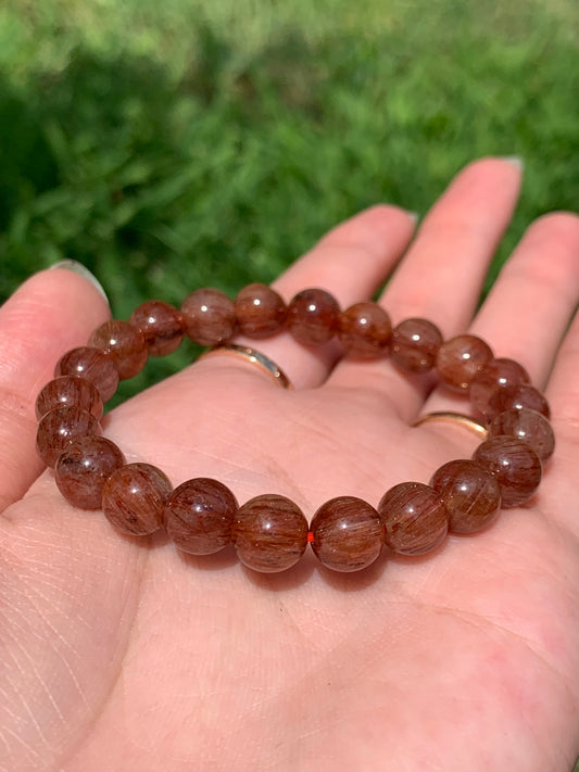 Darker Shade of Red Rutilated Quartz